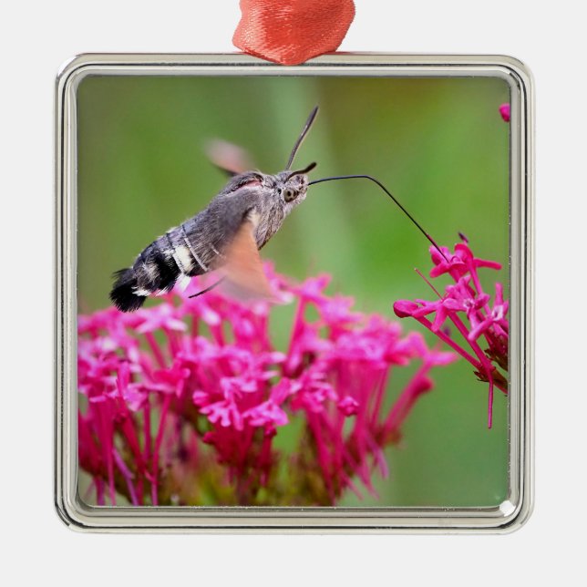 Papper radbrytning julgransprydnad metall (Framsidan)