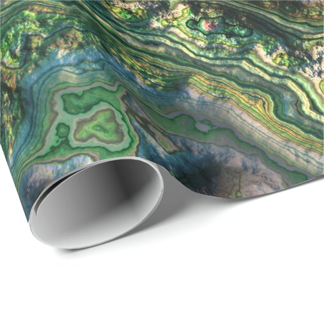 Papper radbrytning med lager 1 presentpapper (Rullad Hörn)