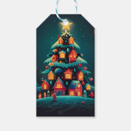 Papper radbrytning presentetikett