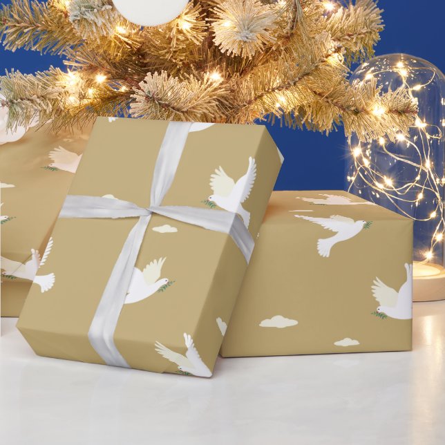 Papper radbrytning presentpapper (Helgdagar)