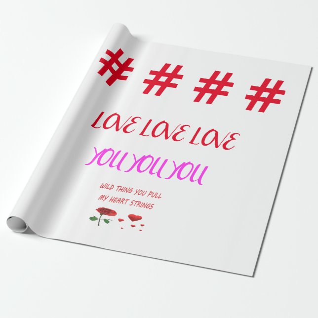 Papper radbrytning presentpapper (Utrullad)