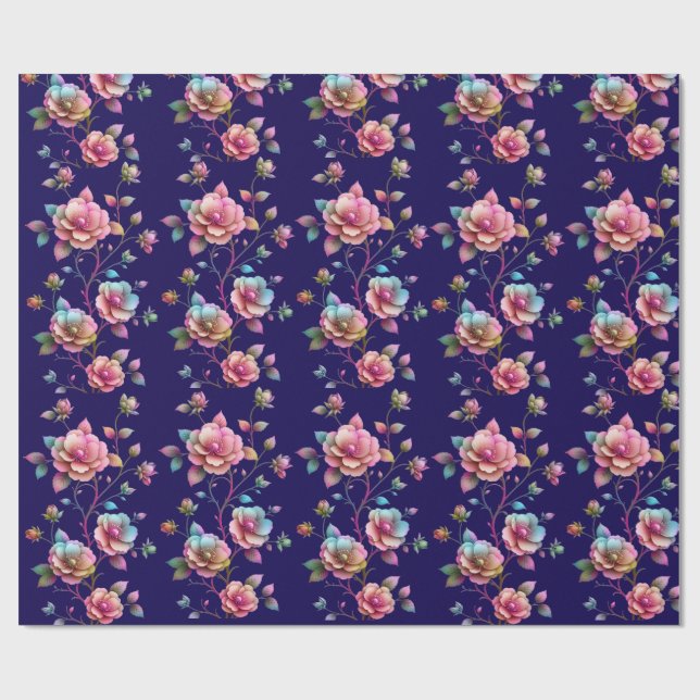 Papper radbrytning presentpapper (Platt)