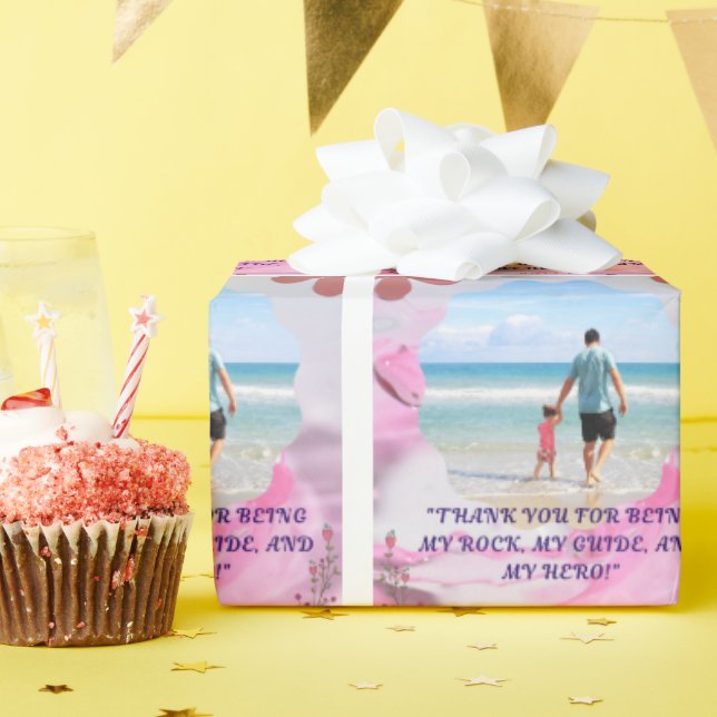 Papper radbrytning presentpapper (Födelsedagsfest)