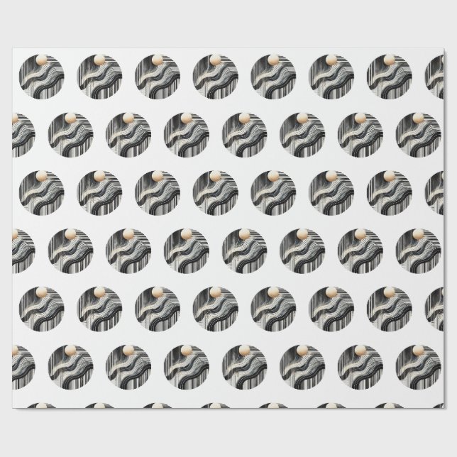 papper radbrytning presentpapper (Platt)