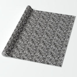 papper radbrytning presentpapper
