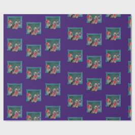 Papper radbrytning presentpapper