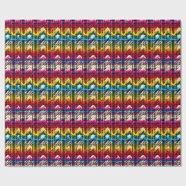 papper radbrytning presentpapper (Platt)