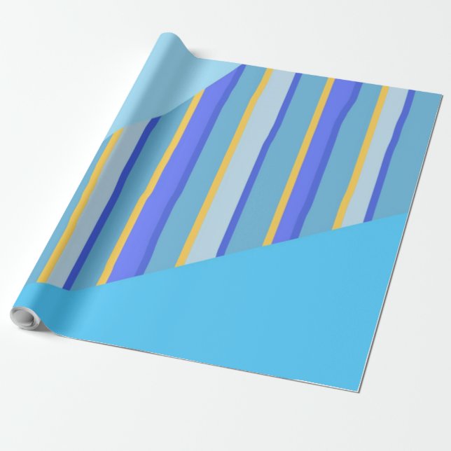 Papper radbrytning presentpapper (Utrullad)