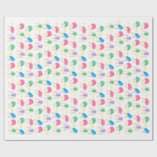 Papper radbrytning presentpapper