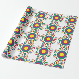 papper radbrytning presentpapper