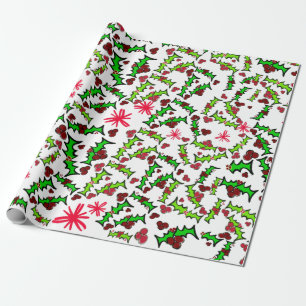 Papper radbrytning presentpapper