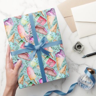 Papper radbrytning presentpapper