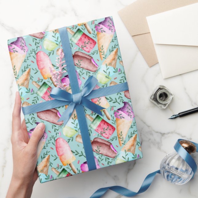 Papper radbrytning presentpapper (Gifting)