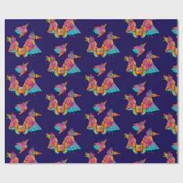 Papper radbrytning presentpapper