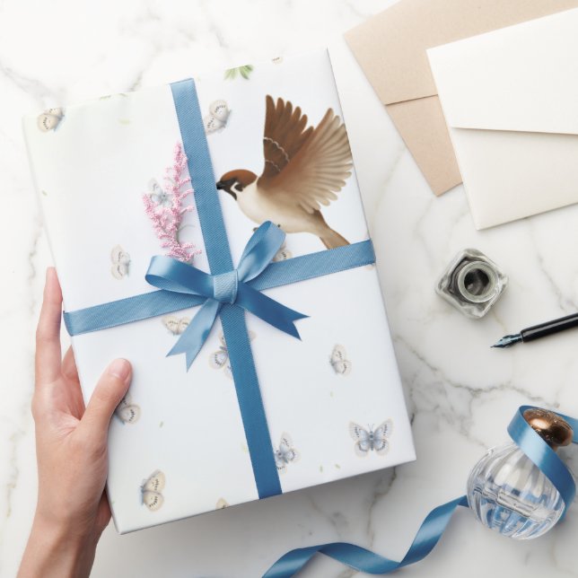 Papper radbrytning presentpapper (Gifting)