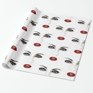 Papper radbrytning presentpapper