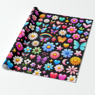 Papper radbrytning presentpapper