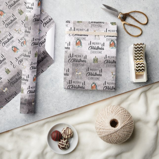 Papper radbrytning presentpapper (Hantverk)