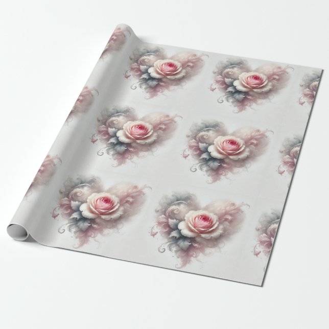 papper radbrytning presentpapper (Utrullad)