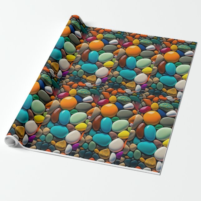 papper radbrytning presentpapper (Utrullad)