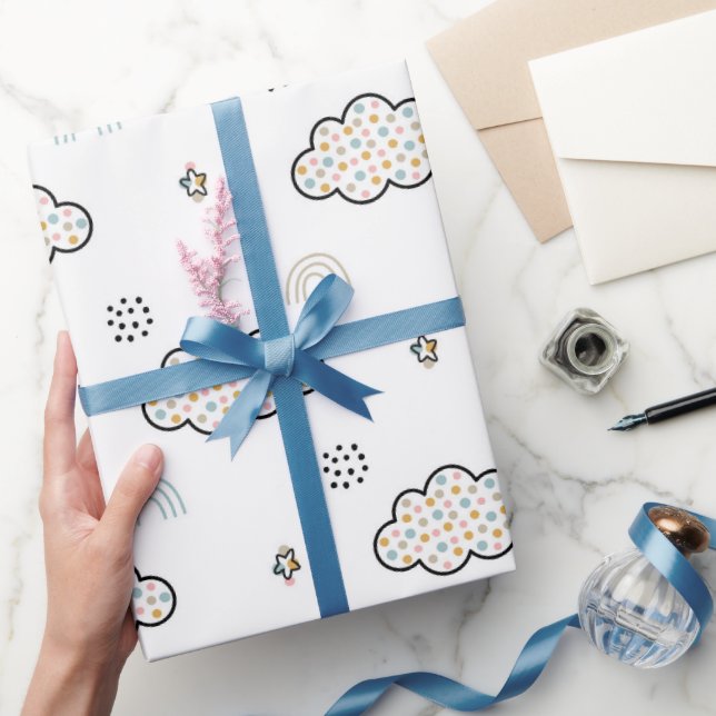 Papper radbrytning presentpapper (Gifting)