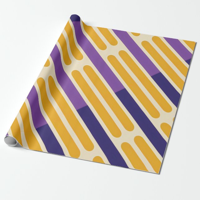 Papper radbrytning presentpapper (Utrullad)