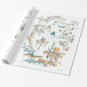 Papper radbrytning presentpapper