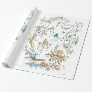 Papper radbrytning presentpapper