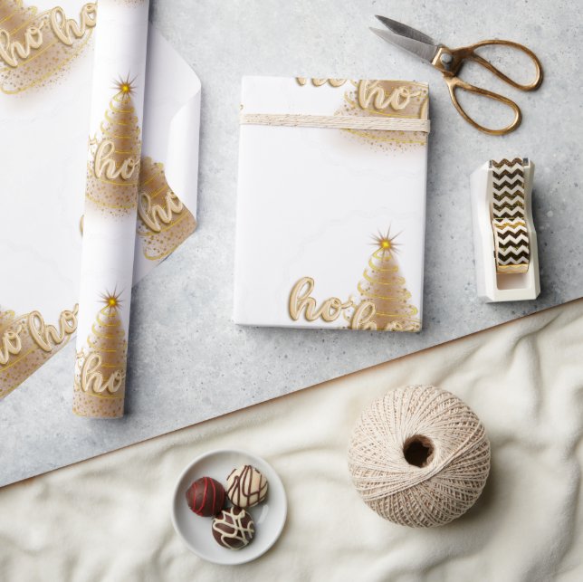 Papper radbrytning presentpapper (Hantverk)