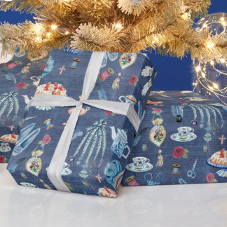 Papper radbrytning presentpapper