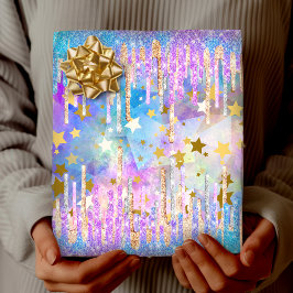 Papper radbrytning presentpapper