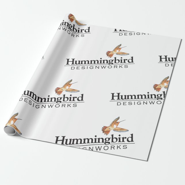 Papper radbrytning presentpapper (Utrullad)