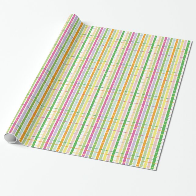 Papper radbrytning presentpapper (Utrullad)
