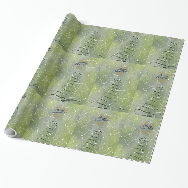 Papper radbrytning presentpapper (Utrullad)