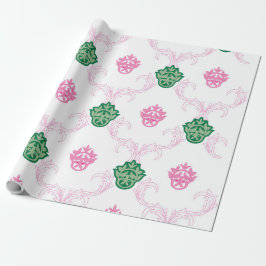 Papper radbrytning presentpapper