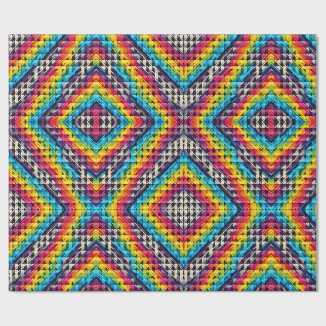 papper radbrytning presentpapper (Platt)