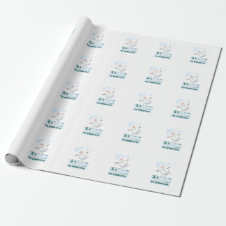 Papper radbrytning presentpapper
