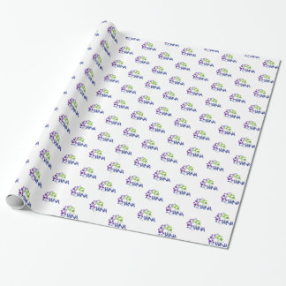 Papper radbrytning presentpapper