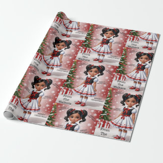 Papper radbrytning presentpapper