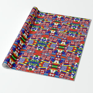 Papper radbrytning presentpapper