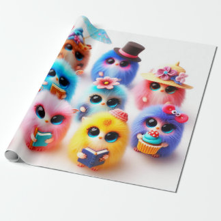 Papper radbrytning presentpapper