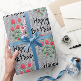 Papper radbrytning presentpapper