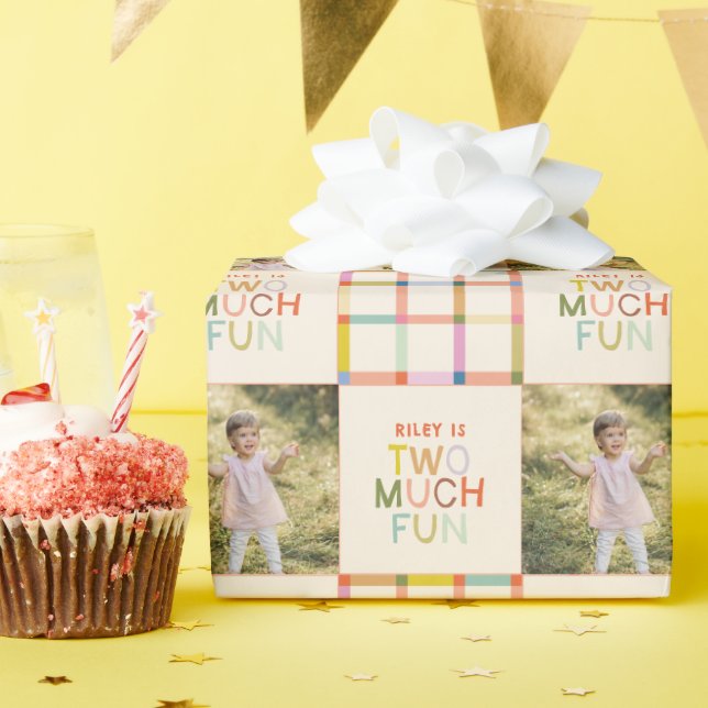 Papper radbrytning presentpapper (Födelsedagsfest)