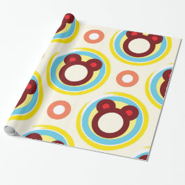 Papper radbrytning presentpapper