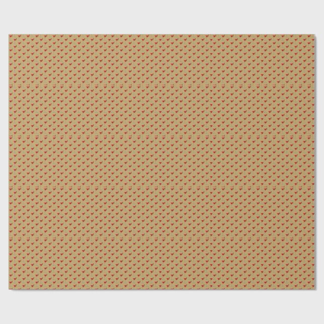 Papper radbrytning presentpapper (Platt)