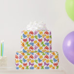 Papper radbrytning presentpapper<br><div class="desc">En Papper fyllning av en coquette Bow för varje Tillfälle som är slet och färglöst Rosett band bundet</div>