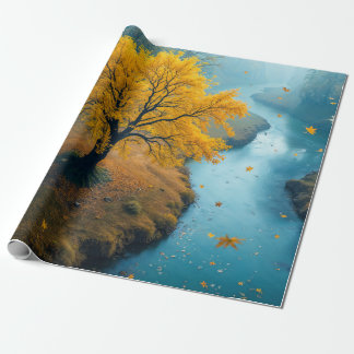 Papper radbrytning presentpapper