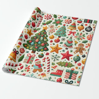 Papper radbrytning presentpapper