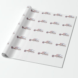 Papper radbrytning presentpapper