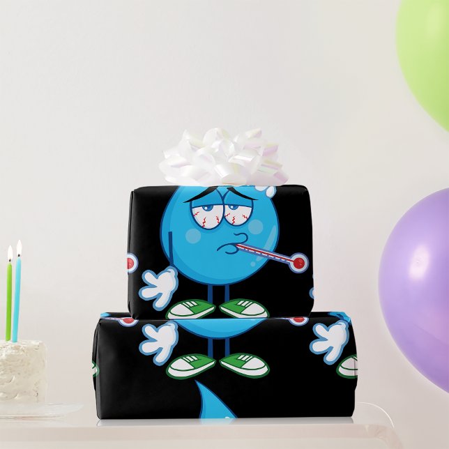 Papper radbrytning vid Vatten Presentpapper (Skapare uppladdad)